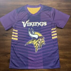 Minnesota Vikings Reversible NFL Flag Football Jersey Youth Sz L Fancore Team